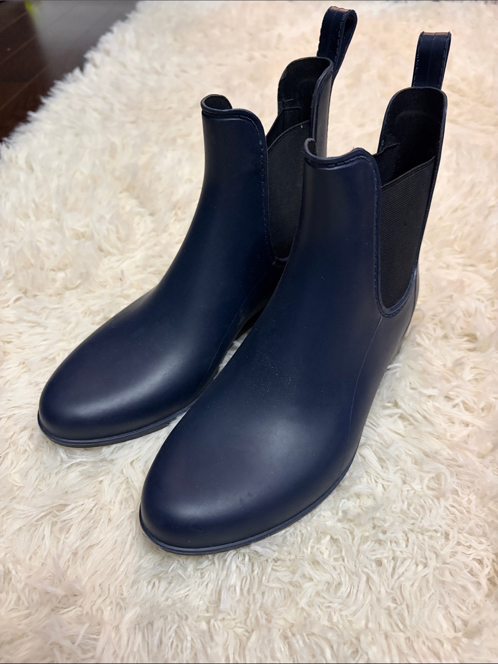 Cougar Navy Chelsea Rain Ankle Boots